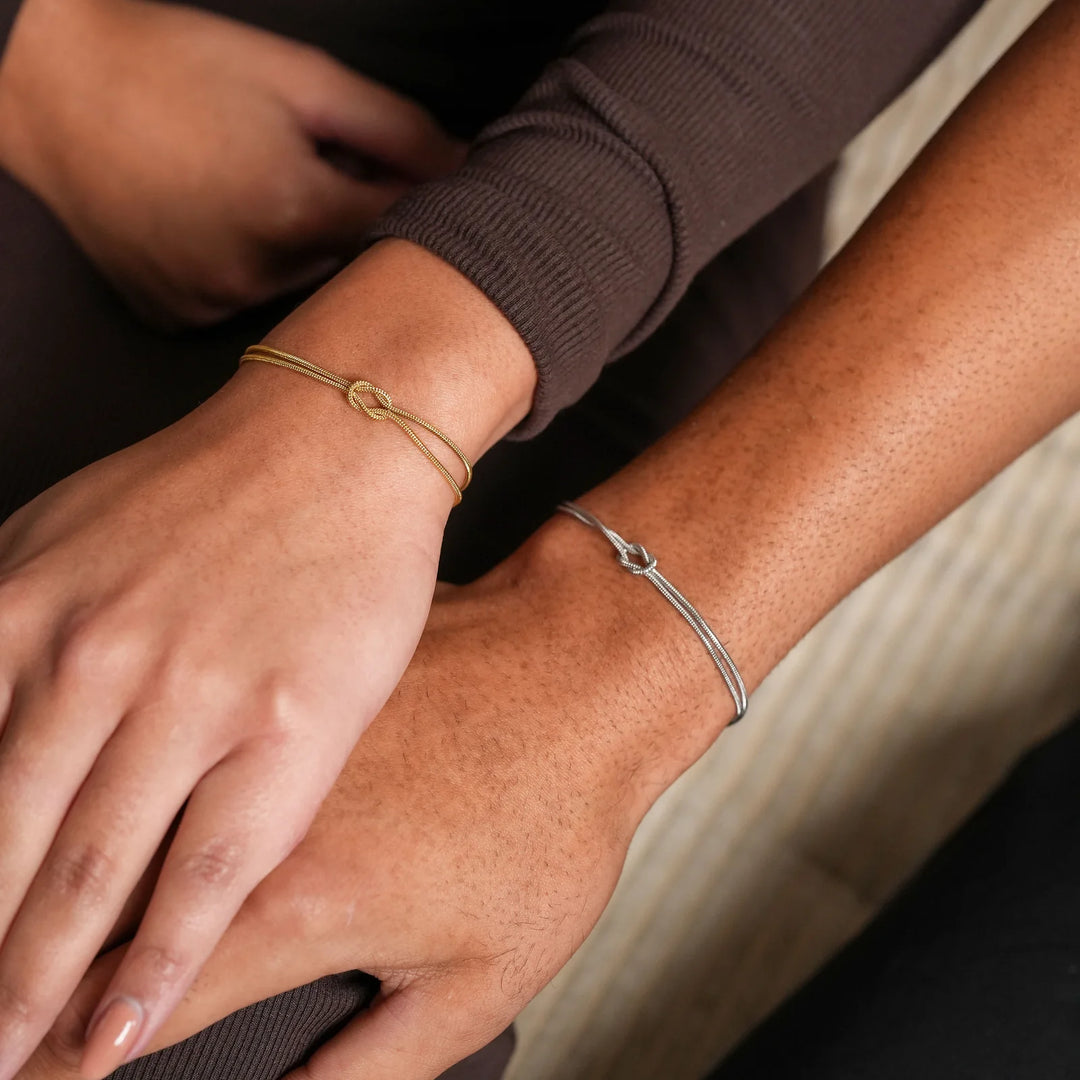 BRACELET RAFFINÉ À NŒUDS