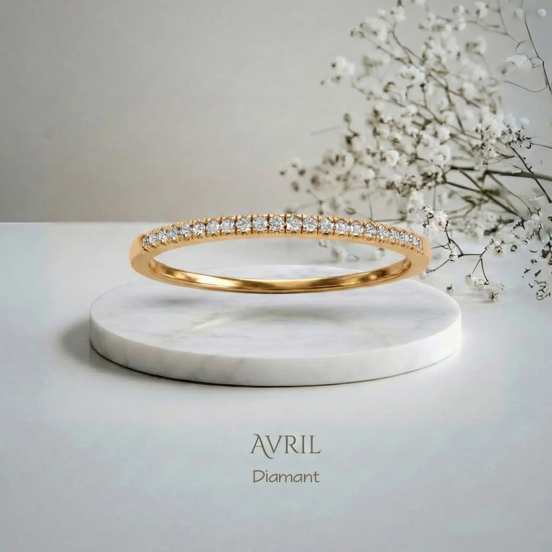 BAGUE AVEC PIERRE DE NAISSANCE