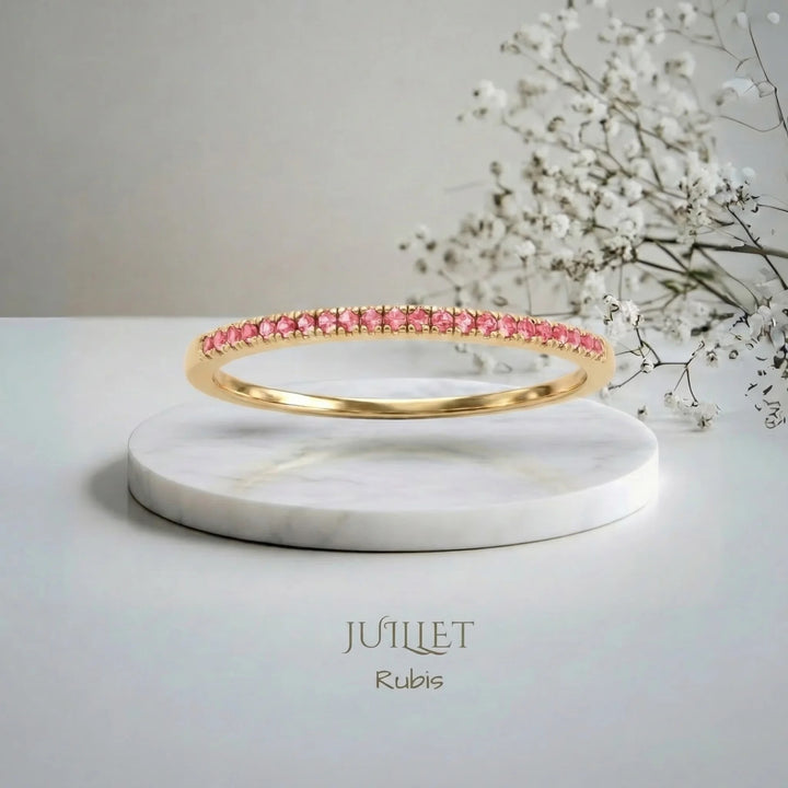BAGUE AVEC PIERRE DE NAISSANCE