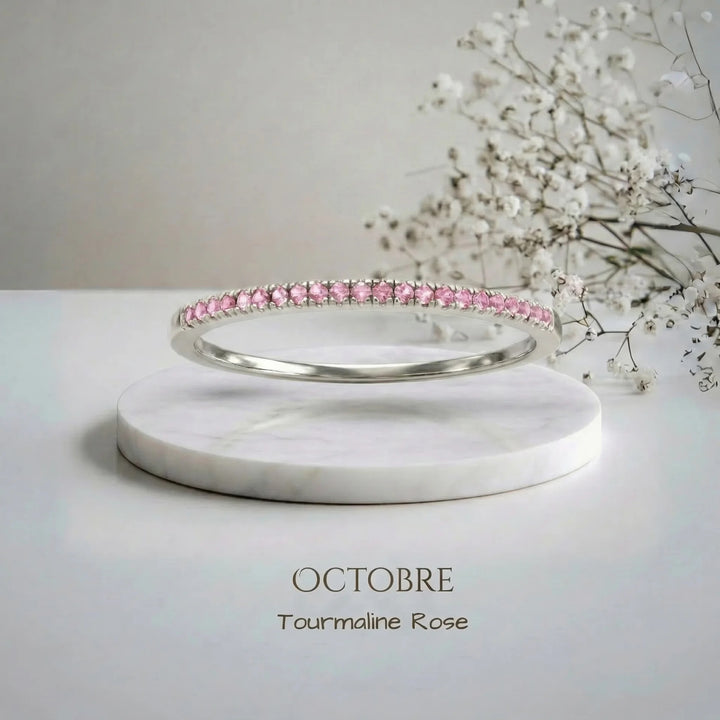 BAGUE AVEC PIERRE DE NAISSANCE