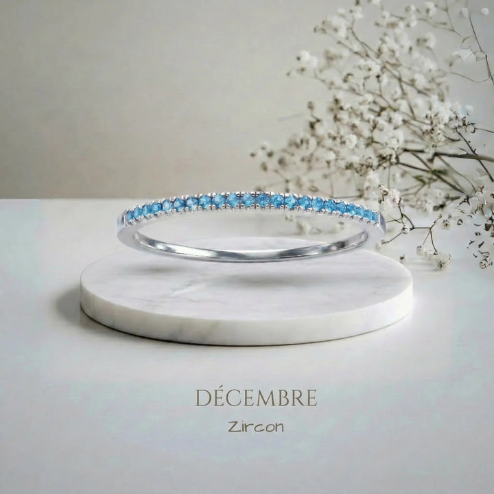 BAGUE AVEC PIERRE DE NAISSANCE