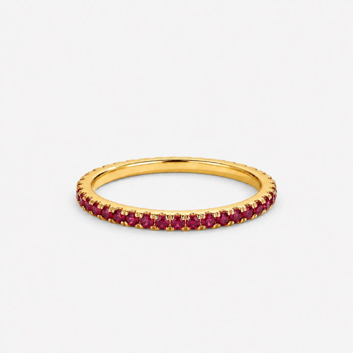 BAGUE AVEC PIERRE DE NAISSANCE