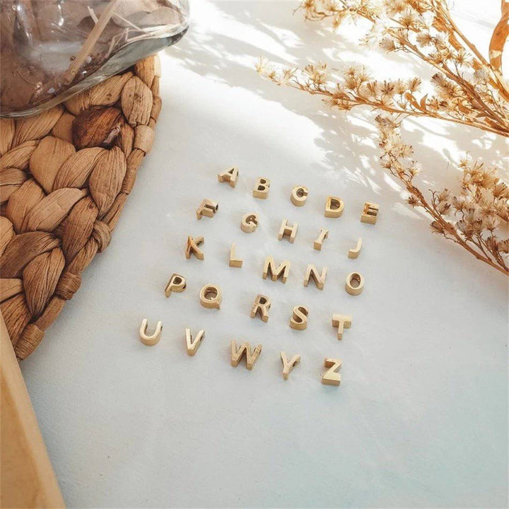 HEART-SHAPED INITIAL NECKLACE