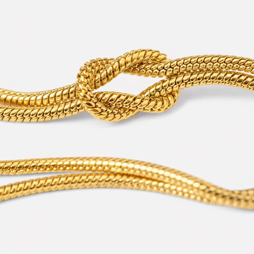 BRACELET RAFFINÉ À NŒUDS