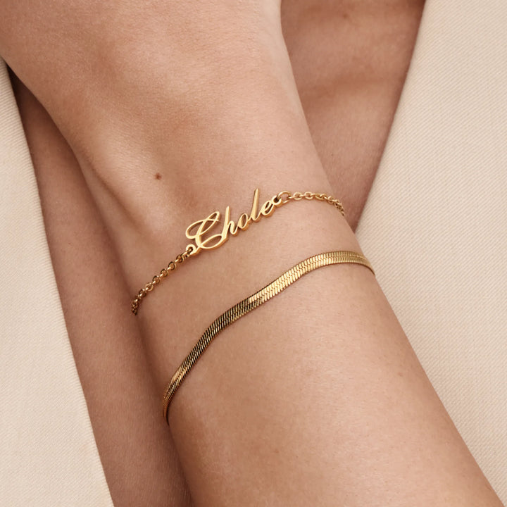 BRACELET AVEC NOM PERSONNALISÉ