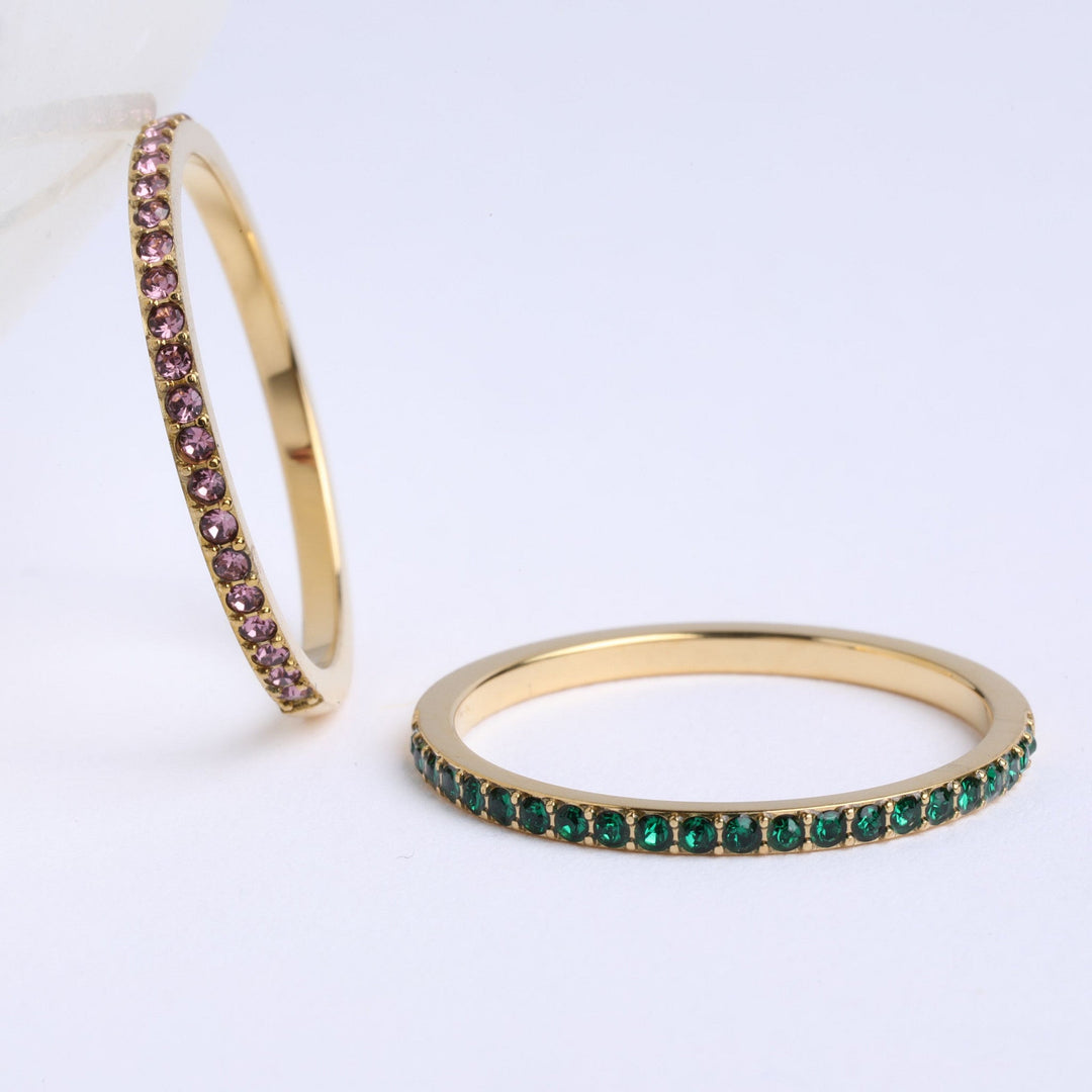 BAGUE AVEC PIERRE DE NAISSANCE