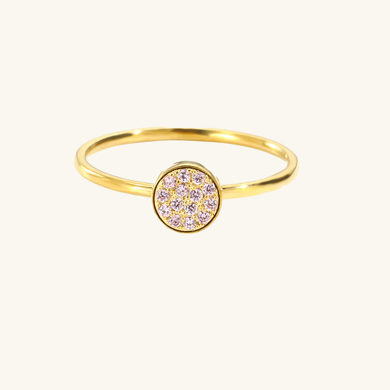 BAGUE CLASSIQUE AVEC PIERRE DU MOIS DE NAISSANCE