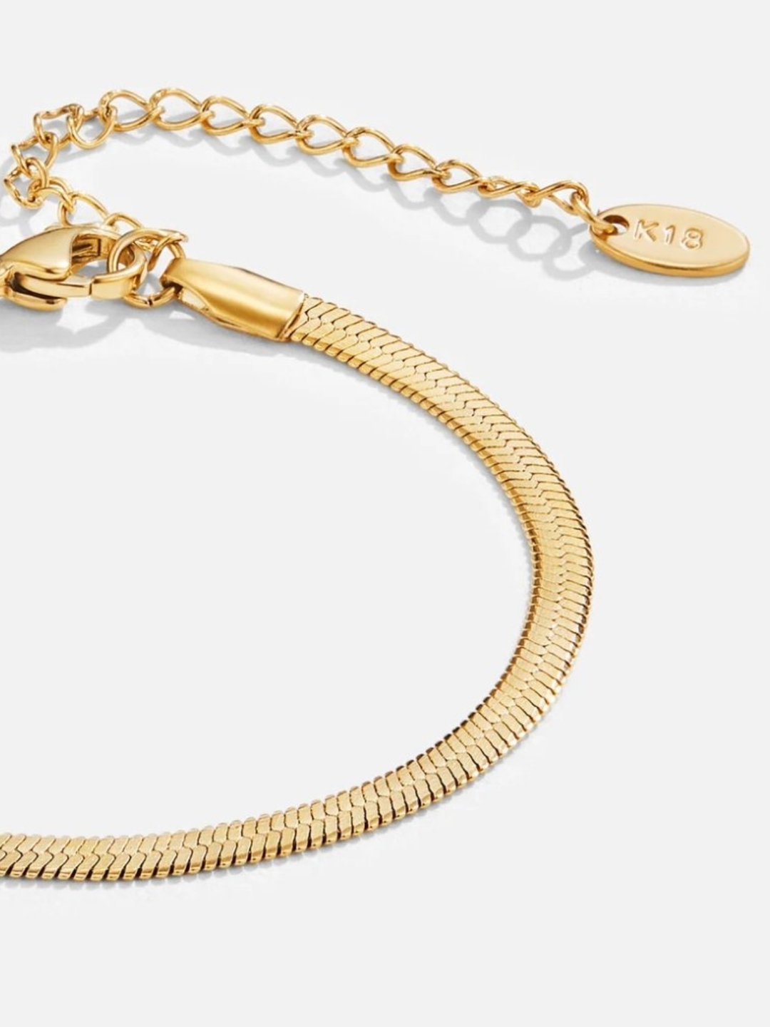 BRACELET À MAILLONS SERPENT