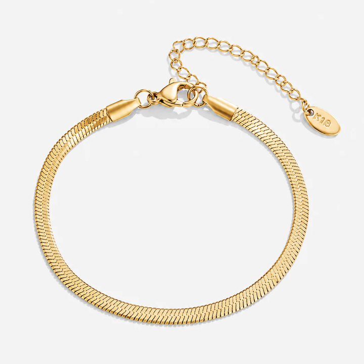 BRACELET À MAILLONS SERPENT