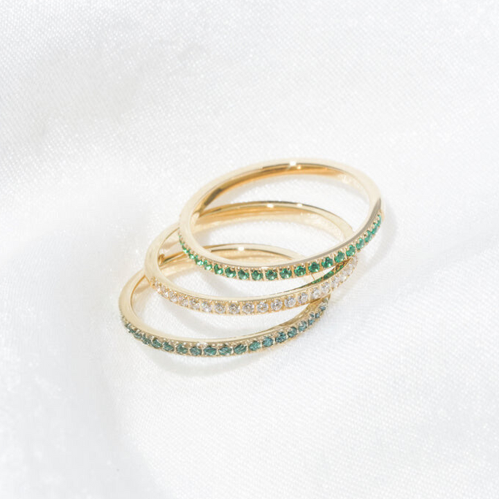 BAGUE AVEC PIERRE DE NAISSANCE